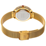 Burgi Swirl Quartz Diamond Red Dial Ladies Watch BUR259YGR - The Watches Men & Co #4