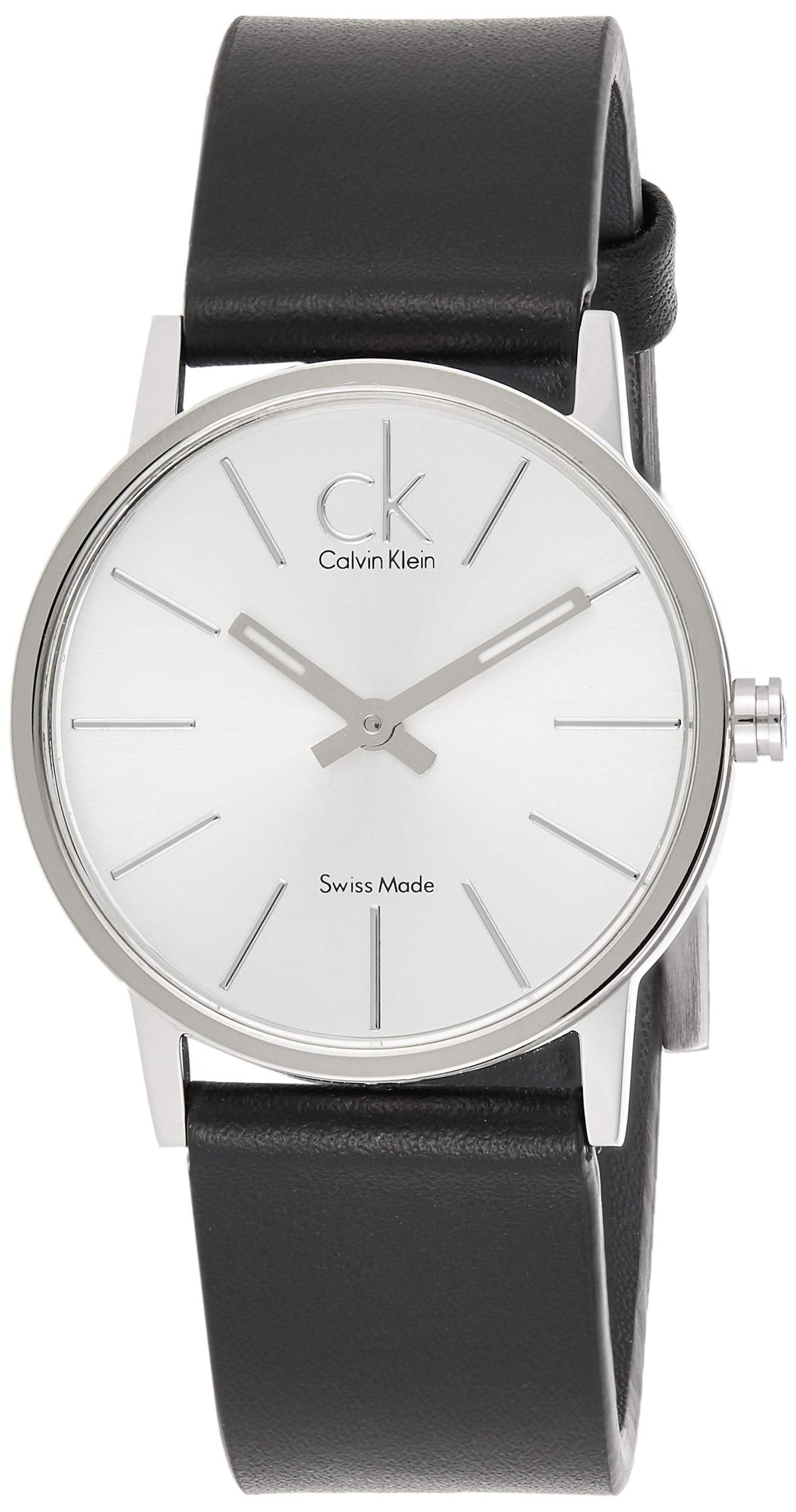Calvin Klein Post Minimal K7622185 men's watch on wrist with minimalist design