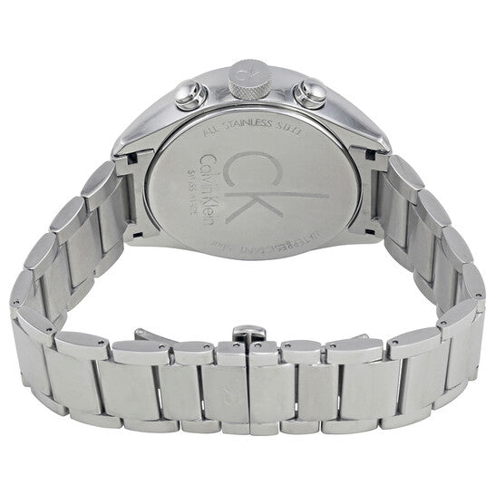 Calvin Klein Masculine K2H27126 stainless steel caseback with Calvin Klein engraved logo