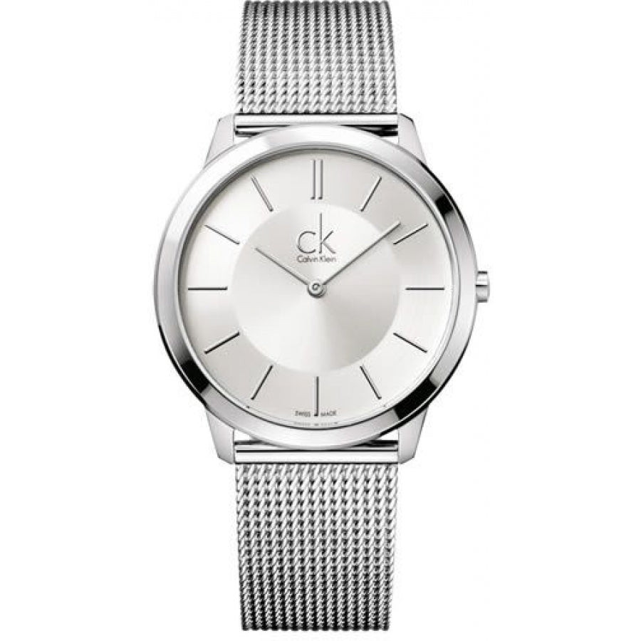 Calvin Klein Minimal K3M2112Y with clean dial and minimalist design