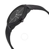 Calvin Klein Minimal Quartz Black Dial Ladies Watch K3M5245X - The Watches Men & Co #2