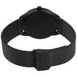 Calvin Klein Minimal Quartz Black Dial Ladies Watch K3M5245X - The Watches Men & Co #3