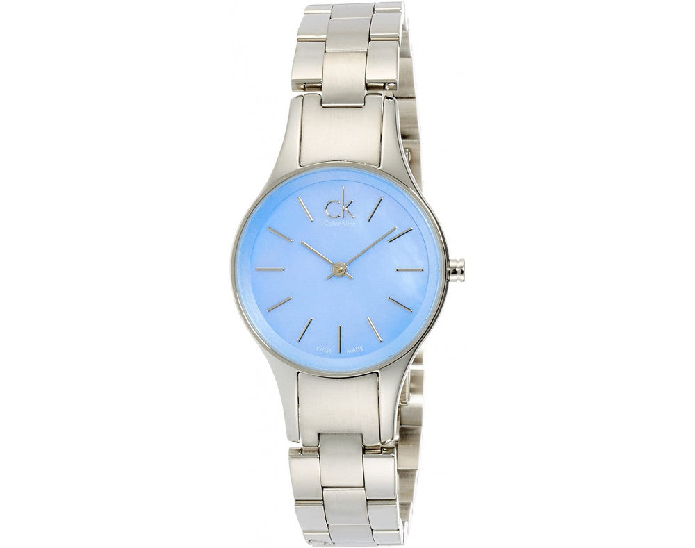 Three-quarter view of Calvin Klein Simplicity K432314N ladies quartz watch