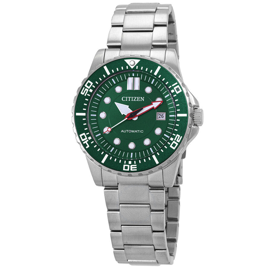 Citizen Automatic Green Dial Watch NJ0129-87X - The Watches Men & Co