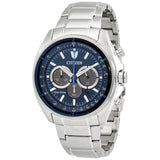 Citizen Chronograph Blue Dial Men's Watch CA4560-81L - The Watches Men & Co