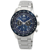 Citizen Chronograph Eco-Drive Blue Dial Men's Watch CA4554-84L - The Watches Men & Co