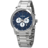 Citizen Chronograph Quartz Blue Dial Men's Watch AN8050-51M - The Watches Men & Co
