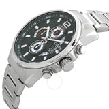 Citizen Chronograph Quartz Green Dial Watch AN3690-56X - The Watches Men & Co #2