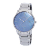 Citizen Eco-Drive Blue Mother of Pearl Dial Stainless Steel Men's Watch BM7520-88N - The Watches Men & Co