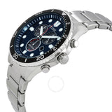 Citizen Eco-Drive Chrono Sporty-Aqua Chronograph Blue Dial Men's Watch AT2560-84L - The Watches Men & Co #2