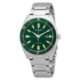 Citizen Eco-Drive Green Dial Men's Watch AW1598-70X - The Watches Men & Co