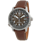 Citizen Eco-Drive Promaster Sky Perpetual World Time Brown Dial Men's Watch CB0240-29X - The Watches Men & Co