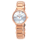 Citizen L Series Eco-Drive Mother of Pearl Dial Ladies Watch EM0928-84D - The Watches Men & Co
