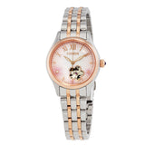 Citizen Luna Automatic Crystal Pink Dial Two-Tone Ladies Watch PR1044-87Y - The Watches Men & Co
