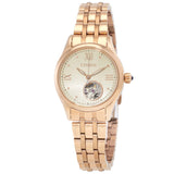 Citizen Luna Automatic Gold Dial Ladies Watch PR1043-80P - The Watches Men & Co