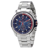 Citizen Marvel Spider-Man Eco-Drive Chronograph Blue Dial Men's Watch CA0429-53W - The Watches Men & Co