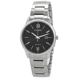 Citizen Pair Eco-Drive Black Dial Men's Watch BM6978-77E - The Watches Men & Co