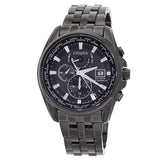 Citizen Perpetual Alarm Chronograph Quartz Black Dial Men's Watch AT9127-80E - The Watches Men & Co
