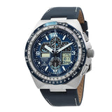 Citizen Promaster Skyhawk A-T Chronograph Blue Dial Men's Watch JY8148-08L - The Watches Men & Co