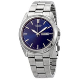 Citizen Quartz Blue Dial Stainless Steel Men's Watch BF0580-57L - The Watches Men & Co