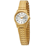 Citizen Quartz Gold Dial Ladies Watch EQ2002-91P - The Watches Men & Co