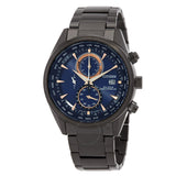 Citizen Radio-Controlled Perpetual Chronograph Blue Dial Men's Watch AT8265-81L - The Watches Men & Co