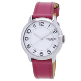 Coach ARDEN Quartz White Dial Ladies Watch 14503610 - The Watches Men & Co