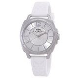 Coach Boyfriend Quartz Silver Dial Ladies Watch 14503146 - The Watches Men & Co