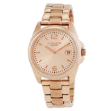 Coach Greyson Quartz Rose Gold Dial Ladies Watch 14503912 - The Watches Men & Co