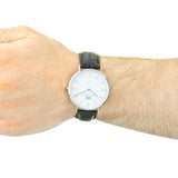 Daniel Wellington Classic Reading 40mm Men's Silver Watch