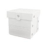 Diesel Chronograph Black Dial Black Leather Men's Watch #DZ4291 - The Watches Men & CO #4