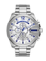 Diesel Mega Chief Chrono Silver Men's Watch DZ4477 - The Watches Men & CO