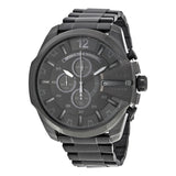 Diesel Mega Chief Chronograph Black Dial Men's Watch #DZ4355 - The Watches Men & CO
