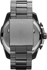 Diesel Mega Chief Chronograph Grey Dial Gunmetal Men’s Watch DZ4282 - Watch