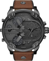 Diesel Mr. Daddy 2.0 Chronograph Quartz Grey Dial Men’s Watch DZ7413 - Watch