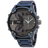 Diesel Mr. Daddy 2.0 Chronograph Quartz Grey Dial Men's Watch #DZ7414 - The Watches Men & CO