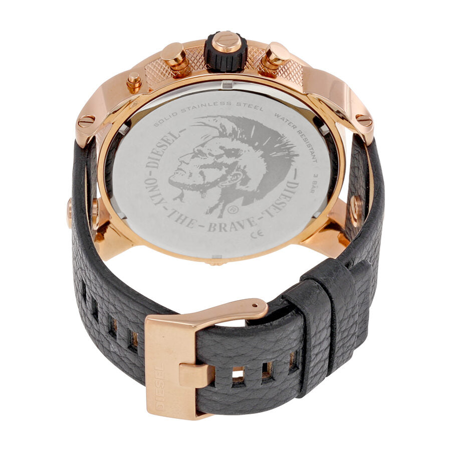 Stainless steel caseback of Diesel My Daddy DZ7261 watch with engraved logo