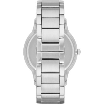 Back view of Emporio Armani AR11179 stainless steel bracelet and case