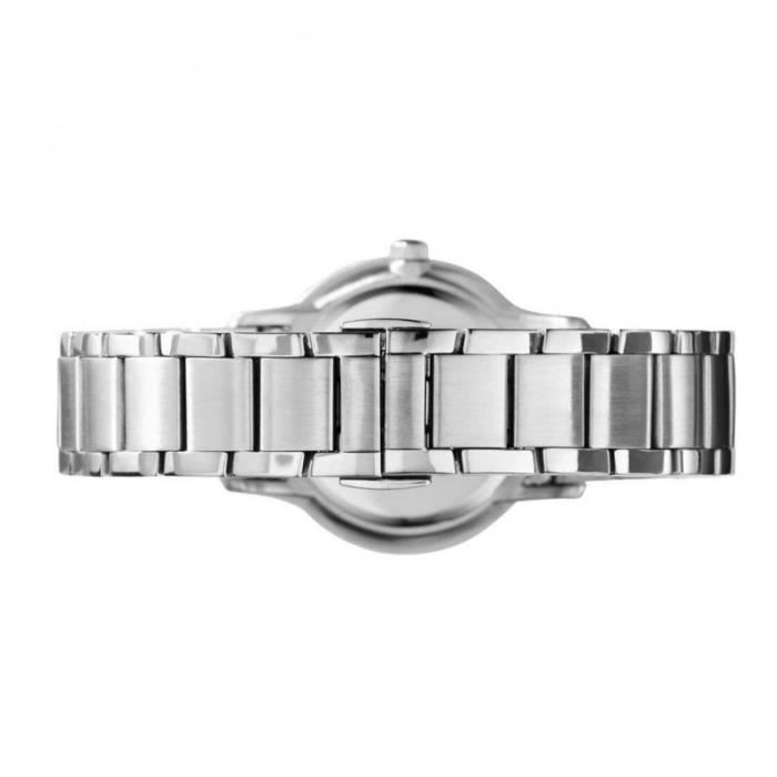 AR9107 stainless steel bracelet with polished and brushed links