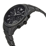 Emporio Armani Ceramica Chronograph Black Dial Men's Watch AR1452 - The Watches Men & CO #2