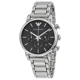 Emporio Armani  Chronograph Black Dial Men's Watch #AR1853 - The Watches Men & CO
