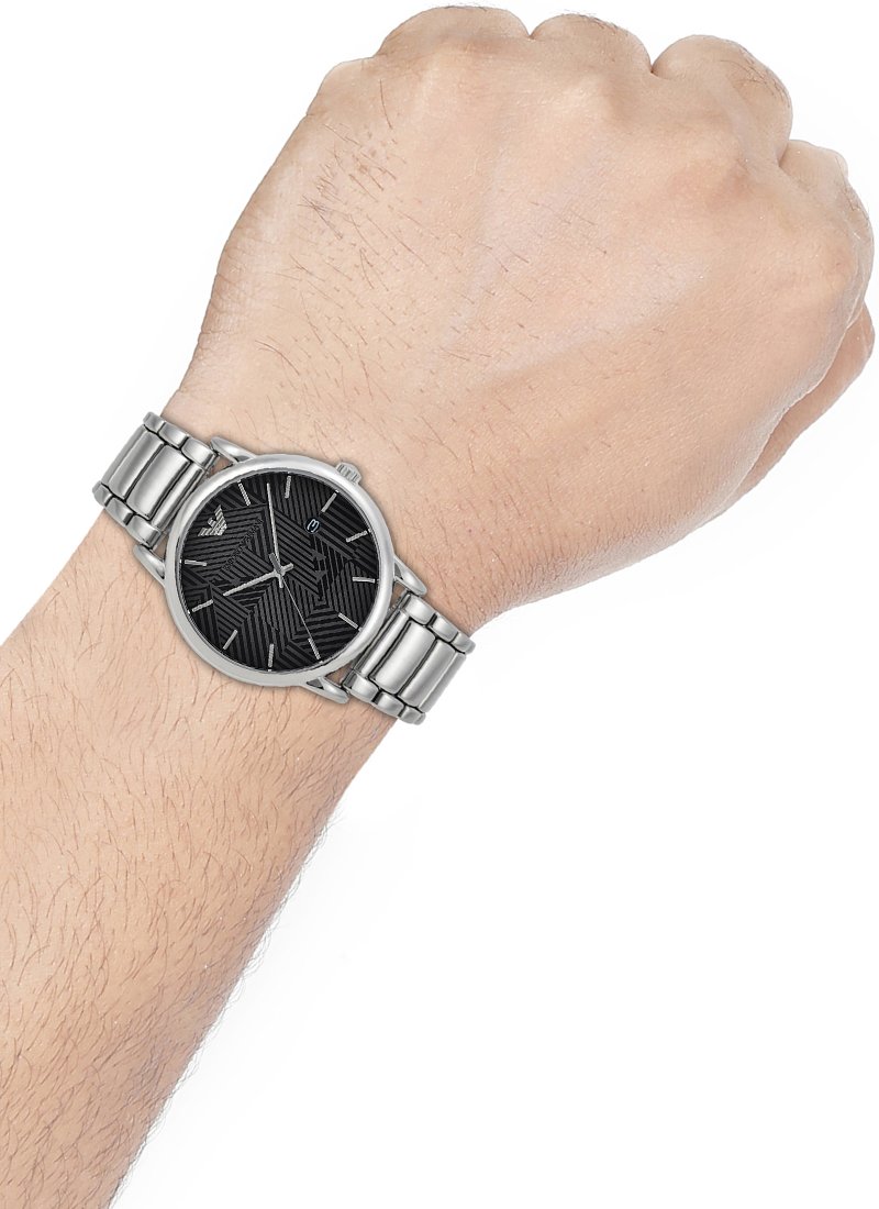 Emporio Armani Classic Quartz Grey Dial Men’s Watch AR11134 - Watch