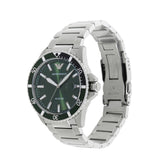 Emporio Armani Green Dial Silver Men's Watch AR11338 - The Watches Men & CO #2