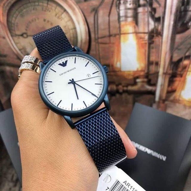 Emporio Armani Luigi White Dial Men’s Watch AR11025 - Watch