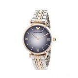 Emporio Armani Quartz Grey Dial Two-tone Ladies Watch AR1725 - Watch