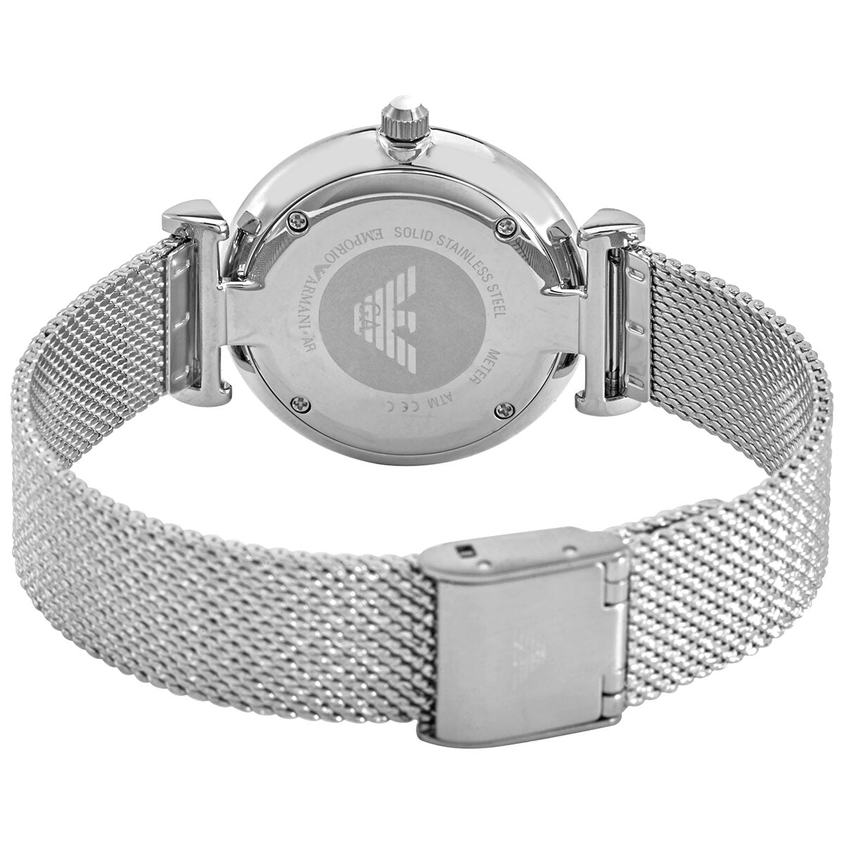 Emporio Armani Quartz Mother of Pearl Dial Ladies Watch #AR11319 - The Watches Men & Co #3