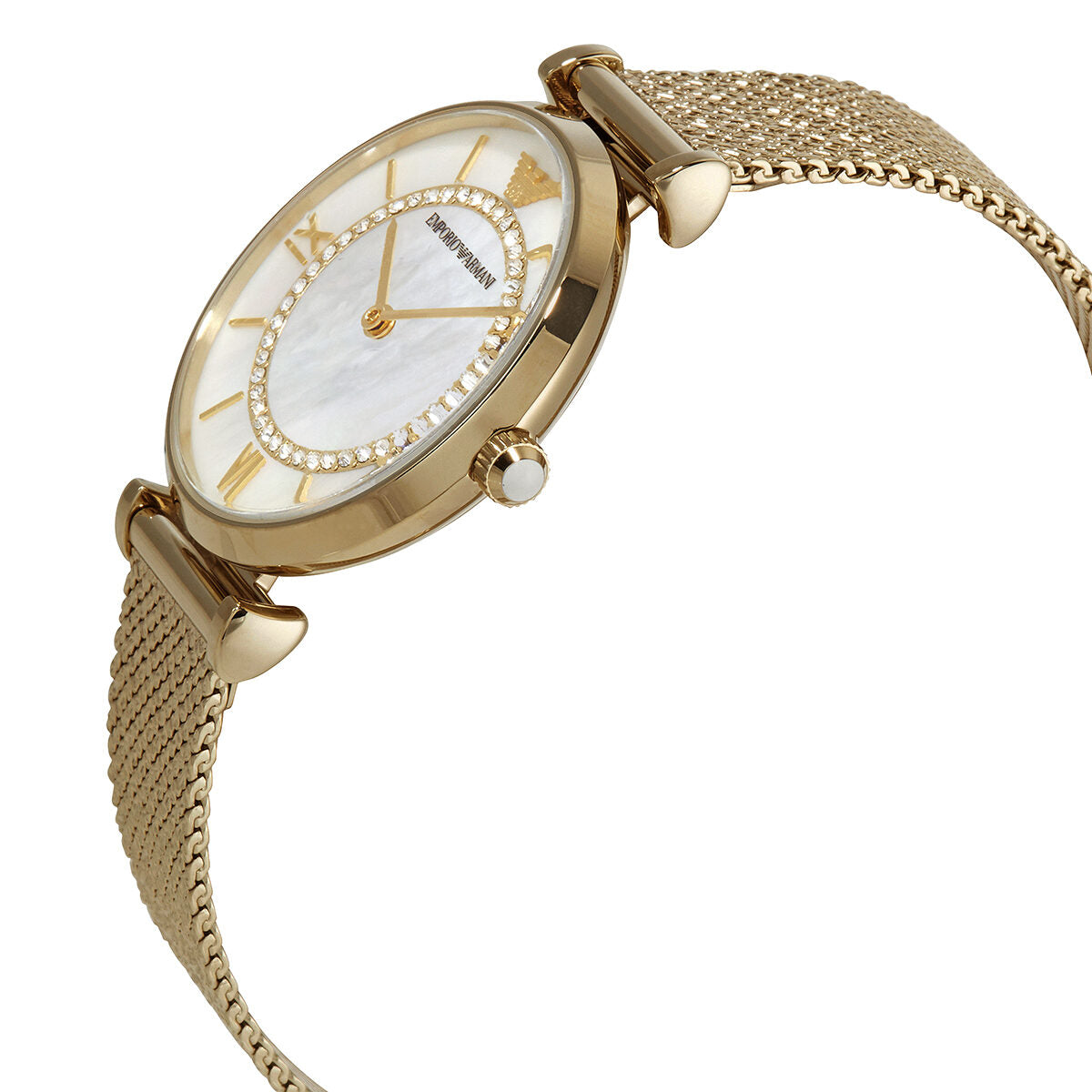 Emporio Armani Quartz Mother of Pearl Dial Ladies Watch #AR11321 - The Watches Men & CO #2