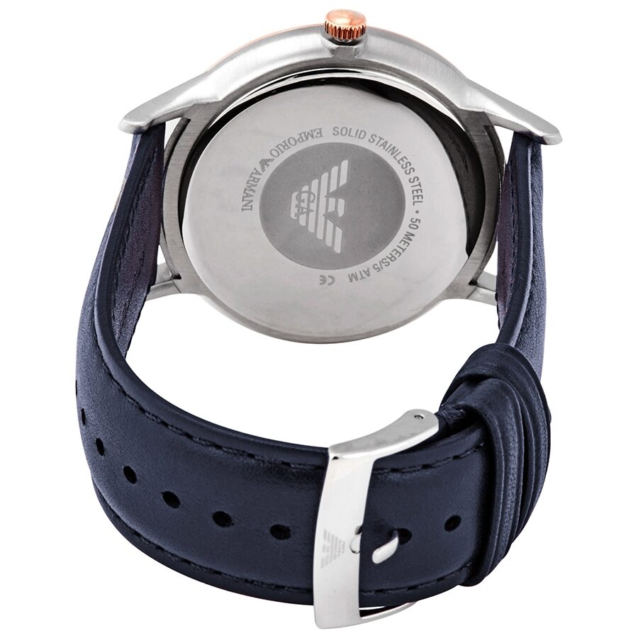 Armani Renato Quartz Blue Dial Men's Watch #AR11188 - The Watches Men & CO #3