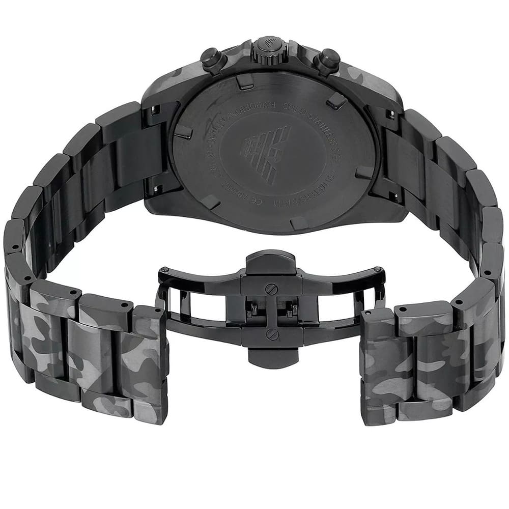 AR11027 caseback view showing metal strap attachment and back detail