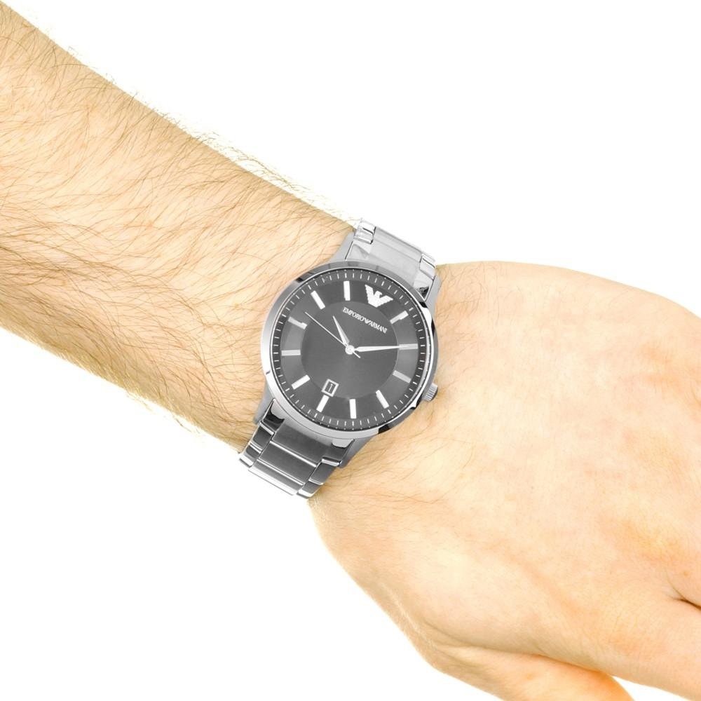 Emporio Armani Sportivo Black Dial Stainless Steel Men’s Watch AR2457 - Watch